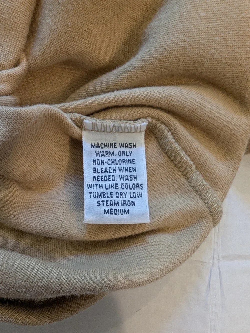 Polo by Ralph Lauren Short Sleeved Tan Men's Polo Shirt M
